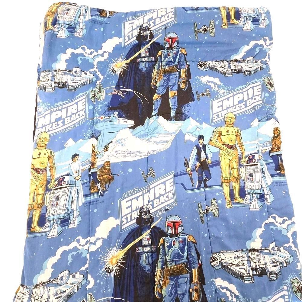1979 Star Wars Empire Strikes Back Sleeping Bag Boba Fett Darth Vader VTG